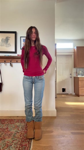 maylin.kate (@maylin.kate)’s video of high rise jeans