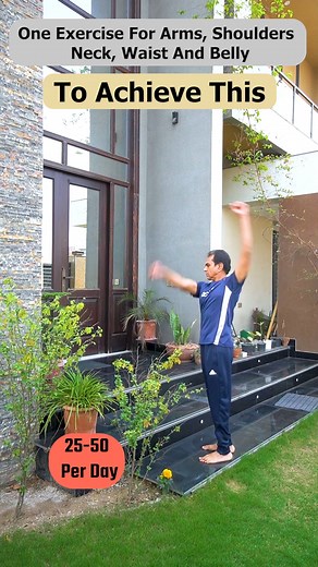 179K views · 4K reactions | One Exercise for Arms, Shoulders Neck, Waist and Belly #Exercise #Workout #DrShahzadBasra | Dr. Shahzad Basra | Facebook