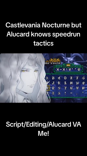 Castlevania Nocturne but Alucard knows speedrun tactics #jacobtjv #castlevanianocturne #symphonyofthenight #alucard