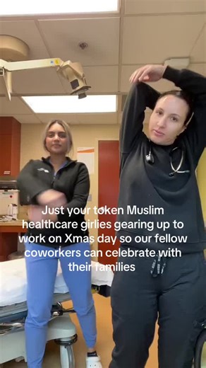 Muslim Nurses Working on Christmas Day