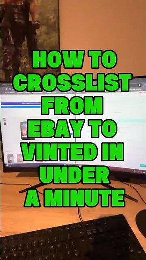 How To Crosslist From eBay To Vinted In One Minute #resellingtricks #resellertips