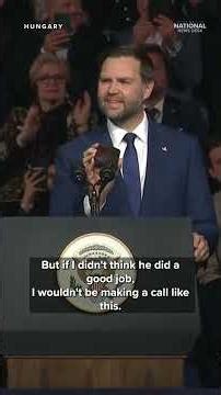 Trump doesn't pick up Vance's first call during speech