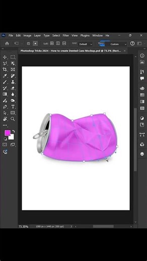 Photoshop Can Mockup Tutorial | Step-by-Step Photoshop Tutorial #Shorts #PhotoshopViral