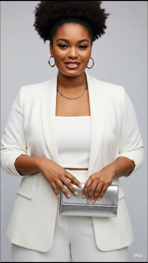 THIS PLUS-SIZE WOMAN SAYS IT'S OKAY TO WEAR ALL WHITE #plussizefashion #allwhite #fashiontrends