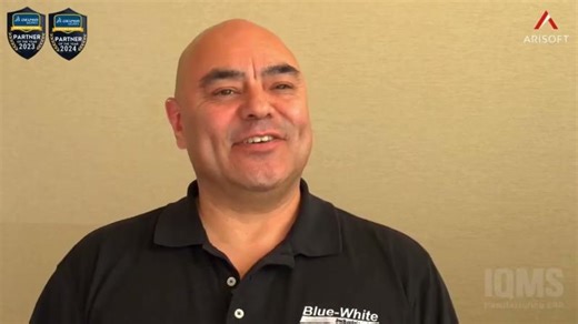 DELMIAworks (formerly IQMS) Customer Story - Blue White Industries | Arisoft