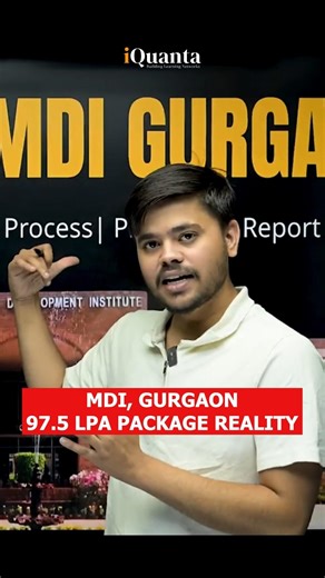 ₹97.5 LPA 🤯 MDI Gurgaon Placement Reality (98%ile Enough?)