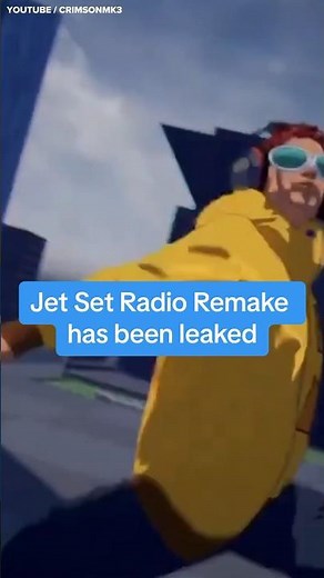 Jet Set Radio remake gameplay has surfaced. #sega #jetsetradio #gaming #gameplay #newgame #remake