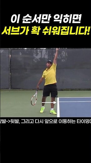 서브 고수들 신경쓰는 3가지 포인트 #tennis