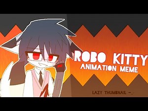 Robo Kitty // Animation meme [oc] (ART STYLE TEST)