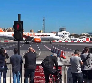 290K views · 2.3K shares | Landing At Gibraltar Airport. | crewroom | Facebook