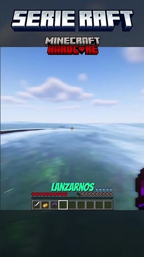 SOBREVIVI en medio del OCEANO en Minecraft RAFT 1.20.1 Hardcore - Capitulo 1 - Comienzo #100dias