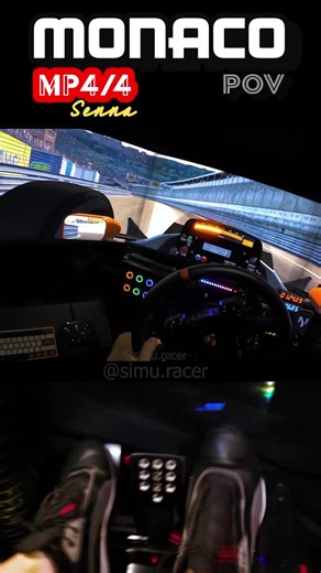 Ayrton Senna's Monaco 1988 Qualifying Lap Recreation