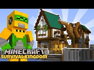 ⚓ I Built A DRY DOCKS For My Kingdom ⚓ | Minecraft Survival Kingdom Episode #23