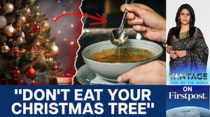 #VantageOnFirstpost: Still got your Christmas tree? In Belgium, the city of Ghent suggested recycling it—and even eating it! Recipes like pine-needle soup and flavoured butter were inspired by Scandinavian traditions. But not all trees are safe to eat. Belgium's food agency warned against it, citing pesticides and chemicals. The post was quickly deleted, but it sparked a conversation about bizarre trends. From eating Tide Pods to cooking “sleepy chicken” in cough syrup, the internet is full of r