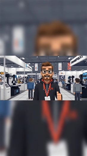 PrintStart3D on Instagram: "🤯Ai video with my voice over🤯. This trip was a blast 🤯 @formnext #formnext2025 #formnext #3DPrinting"