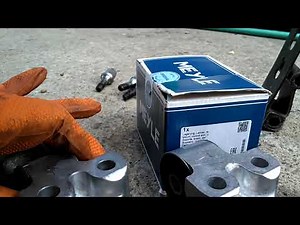 How to replace the rear suspension trailing arm bushings on FWD Volvo 850, S70, V70, V70 GLT - VOTD