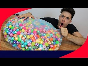 JOGUEI O WUBBLE BUBBLE COM 4 MIL BOLINHAS PULA PULA DO PRÉDIO!!