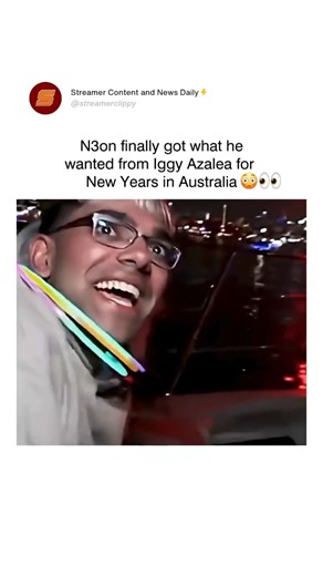Streamer Clippy on Instagram: "Wtf is that 😭😭 in early 2026, the collaboration between Australian-born rapper and entrepreneur Iggy Azalea and controversial American livestreamer N3on (Rangesh Mutama) has become a prominent fixture in U.S. digital pop culture, blending the worlds of hip-hop, influencer entertainment, and cryptocurrency. Despite intense dating rumors fueled by their viral "IRL" (In Real Life) streams and flirty chemistry, both parties maintain they are strictly professional par