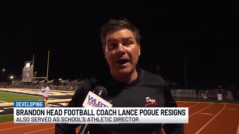 Brandon High School’s head football coach resigns