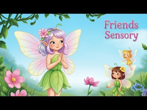 Baby Sensory High Contrast Bedtime Animation 🐹 Calm & Sleepy Visuals