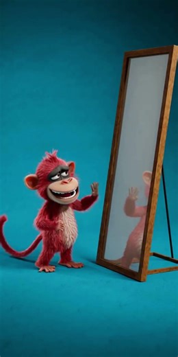 Monkey Logic Is Different 🐒 #viral #cartoon #animation #funnymonkey #monkey #anmals