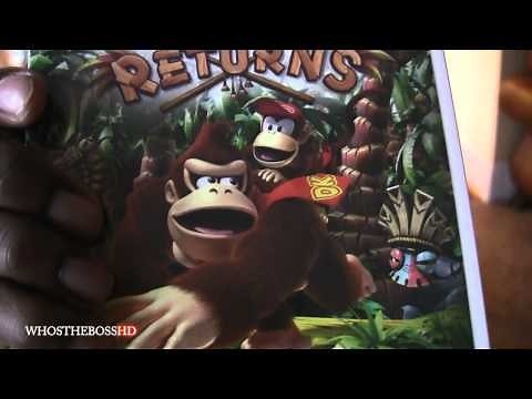 Donkey Kong Country Returns unboxing