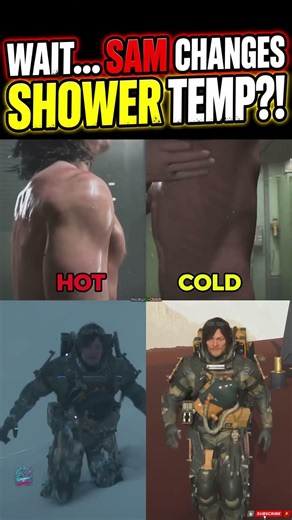 Showers in Death Stranding 🔥🔥#deathstranding2 #deathstranding