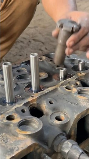 Valve Guide Fitting Precision Engine Repair