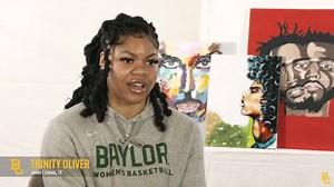 Until recently, Baylor Lady Bear Basketball junior Trinity Oliver had a hidden talent she mostly kept to herself: 🐻🏀🎨 | Baylor University