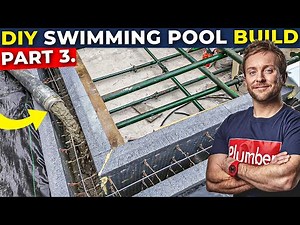 I Built My Own DIY ICF Swimming Pool | Part 3 THE WALLS