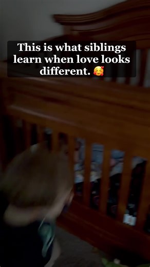 He’s not missing out. ❌ He’s learning something most adults never do.🤷‍♀️ #empathy #brothersister #medical #help