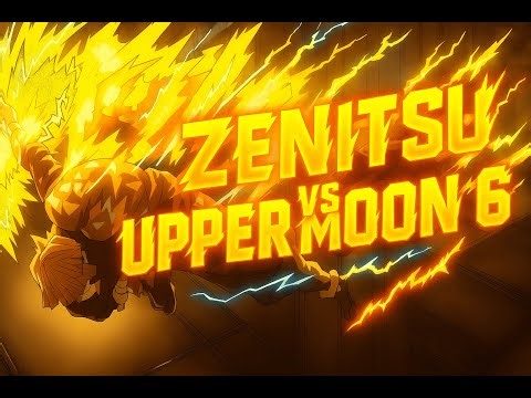 Zenitsu vs Kaigaku - Upper Moon 6 – Infinity Castle Battle Explained (Animated Manga)