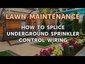 How to Splice Underground Sprinkler Control Wiring