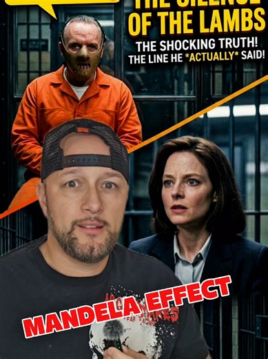 🧠 “Hello, Clarice”… Or Is That a Mandela Effect? Did The Silence of the Lambs trick all of us? One of the most famous lines people remember from Hannibal Lecter is “Hello, Clarice.” But here’s the twist—when he first meets Clarice Starling, he actually just says “morning.” So where did the other line come from? Between the sequel Hannibal and pop culture impressions like Jim Carrey in The Cable Guy, fans may have blended the memories together. But what do you remember hearing? #MandelaEffect #S
