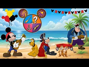 Mickey's Pirate Adventure : all Compilation : Mickey mouse clubhouse