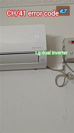 LG DUAL INVERTER AC CH. 41 ERROR PROBLEM #REPAR DISCHARGE SENSOR PROBLEM #tecnician #airconditioner