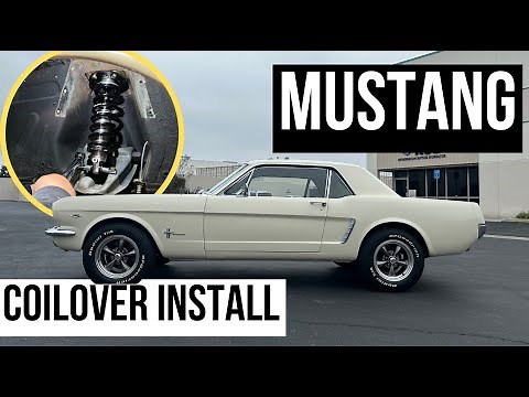 How to install Coilovers in Your 1965 Mustang (Step-By-Step)