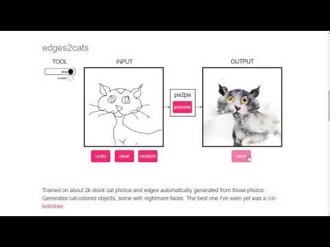 Pix2Pix Cat generator!