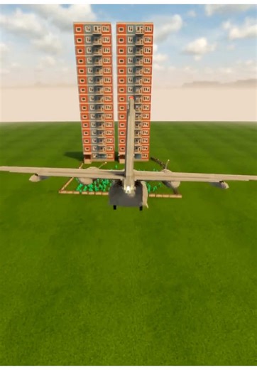 Plane vs Zombies in Minecraft: A Hilarious Adventure