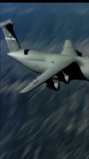 ✈️ C-5 Galaxy: America's largest military cargo plane