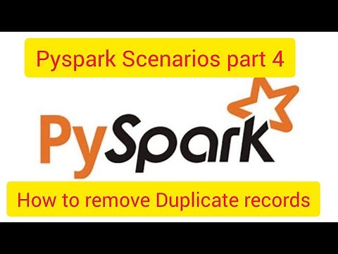 Pyspark Scenarios 4 : how to remove duplicate rows in pyspark dataframe #pyspark #Databricks #Azure