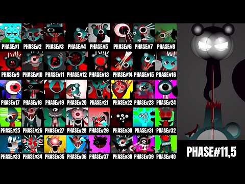 Incredibox Sprunki - Phases 11 to Phase 11 Definitive (Transformation)