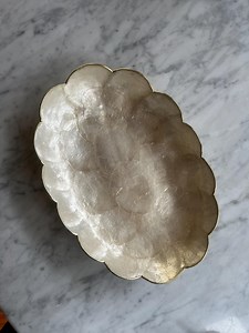 Capiz Shell Decorative Tray - Etsy