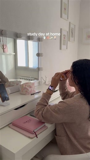 Study Day at Home for Focus, Discipline & Calm Productivity ✨ #studyday #thatgirl