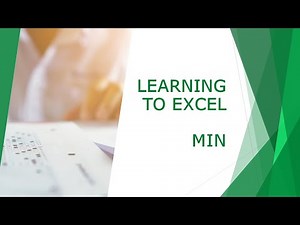 MS Excel - How to use MIN to get the earliest date from a range or set of dates [Need 2 Know]