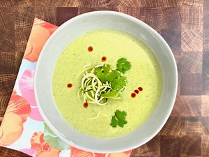 Caribbean Zucchini Soup