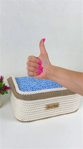 FastDIY on Instagram: "Here’s what you can make out of a simple shoebox. Never throw it away. #diy #craft #organization #Upcycle #CardboardCrafts Materials • Cardboard box • Utility knife • Hot glue gun • Fabric • Scissors • Marker • Tape • Rope • Cardboard • Burlap"