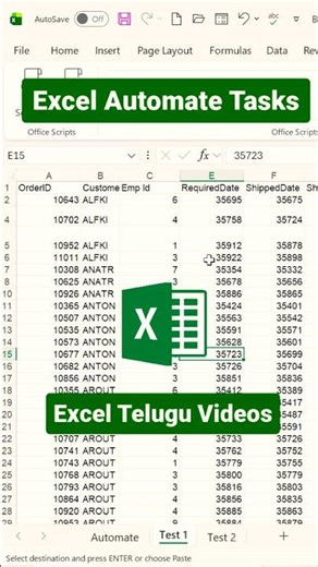 Automate Excel Tasks in Seconds (Telugu) | Power Automate