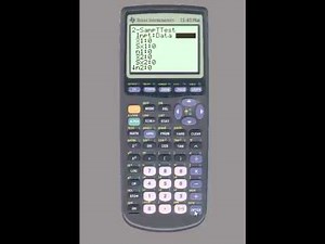 TI-83: 2-SampTTest and 2-SampTInterval