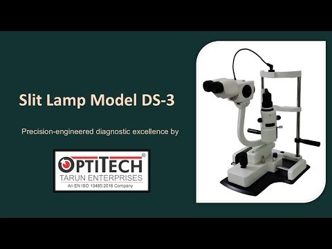 Slitlamp | Model DS 3 | Optitech | Call : +91-8176080204